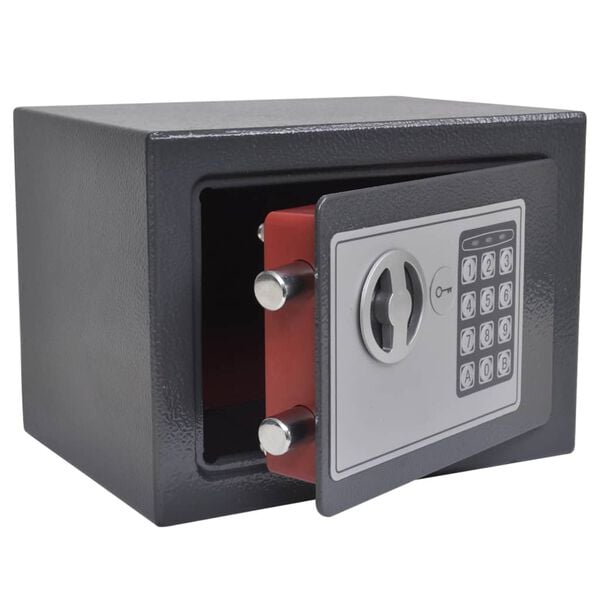 vidaXL Digital safe elektronisk 23x17x17 cm