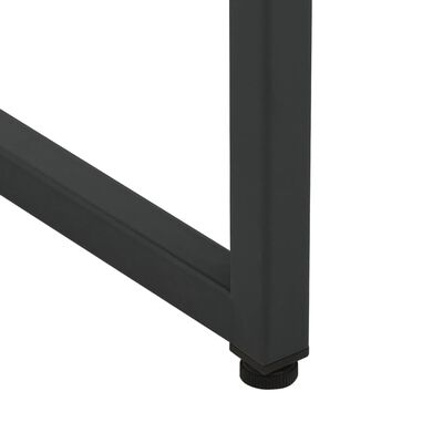 vidaXL Highboard svart 80x35x135 cm stål