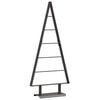 vidaXL Metall juletre Svart 90 cm St&aring;l
