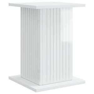 vidaXL Planteholder H&oslash;gglans hvit 30,5 x 30 x 43 cm Konstruert tre