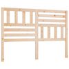 vidaXL Sengegavl 141x4x100 cm heltre furu