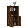vidaXL Highboard r&oslash;kt eik 62x36x121,5 cm konstruert tre