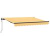 vidaXL Uttrekkbar markise sand 2,5 x 2 m stoff