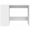 vidaXL Skrivebord hvit 102x50x75 cm konstruert tre