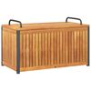 vidaXL Putekasse 85x45x45/53 cm heltre akasie og st&aring;l