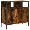 vidaXL Servantskap r&oslash;kt eik 60x30x60 cm konstruert tre
