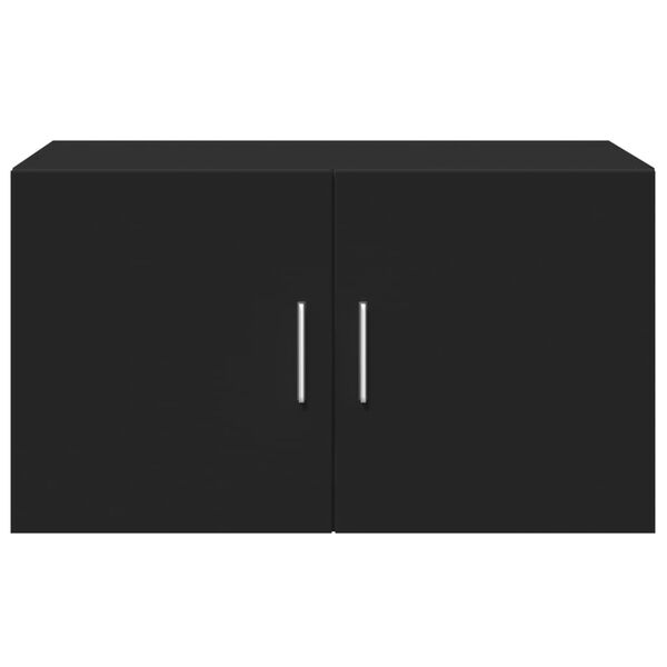 vidaXL Veggskap svart 70x42,5x40 cm konstruert tre