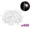 vidaXL Eventyrlysslynger 40 m 400 LED kaldhvitt 8 funksjoner