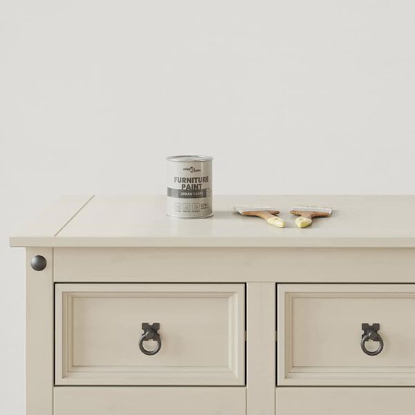 vidaXL Møbelmaling Brun 10 x 10 x 12,2 cm Veggdart