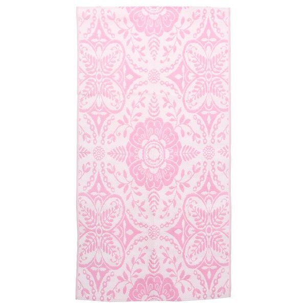 vidaXL Uteteppe ARAKIL rosa 120x180 cm PP