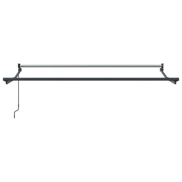 vidaXL Manuell utskiftbar markise Antrasitt 2,5 x 2 m