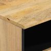 vidaXL Nattbord 2 stk 40x33x46 cm heltre mango