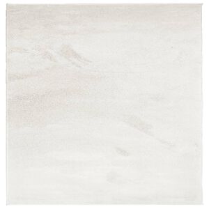 vidaXL Teppe OVIEDO kort luv beige 120x120 cm