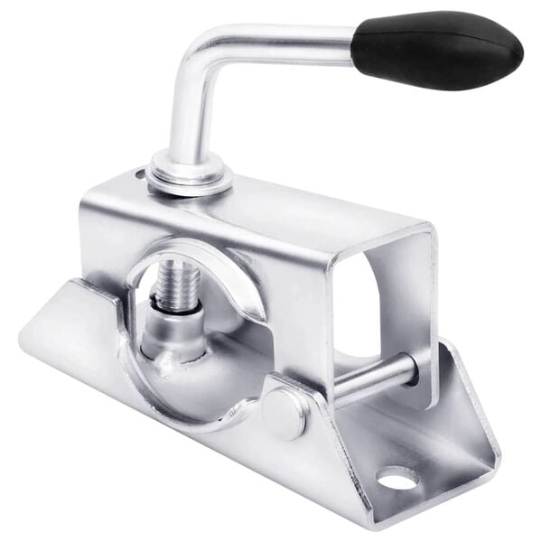 vidaXL Klemme til st&oslash;ttehjul 13,5x6,5x14 cm galvanisert st&aring;l