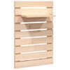 vidaXL Vegghyller 2 stk heltre furu