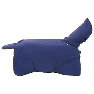 vidaXL Hestepledd Full Marin Bl&aring; 75 cm Polyester