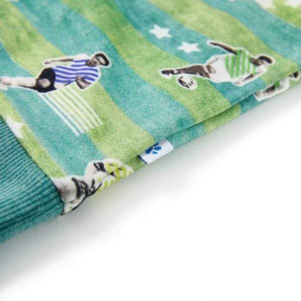 Barnegenser lysegr&oslash;nn melert 104