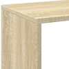 vidaXL Romdeler bokhylle sonoma eik 69,5x29x103,5 cm konstruert tre