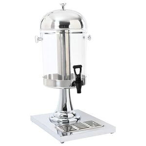 vidaXL Juicedispenser rustfritt st&aring;l 8 L
