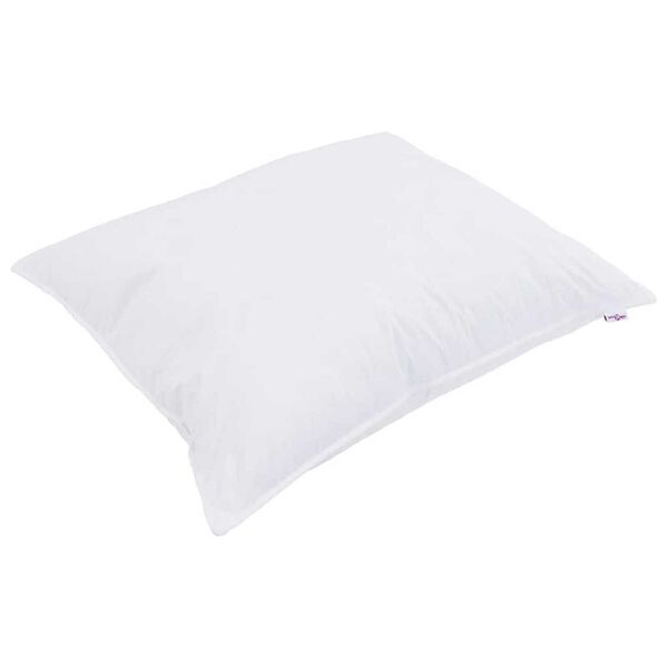 vidaXL Pute med pute 2 pcs Hvit 60 x 80 cm Bomull