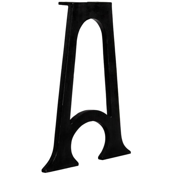 vidaXL Spisebordben 2 stk med buet bunn A-ramme støpejern