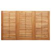 vidaXL UtendørsSpisebord Brun 200x90x75cm Solid teak