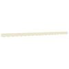 vidaXL Erstatningsstoff for markisekappe kremhvit stripe 450 cm