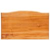 vidaXL Konsollbord Naturlig 50,5 x 30 x 75,5 cm Massiv Mahogni Tre