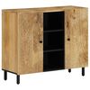 vidaXL Sideskap 90x33x75 cm heltre mango