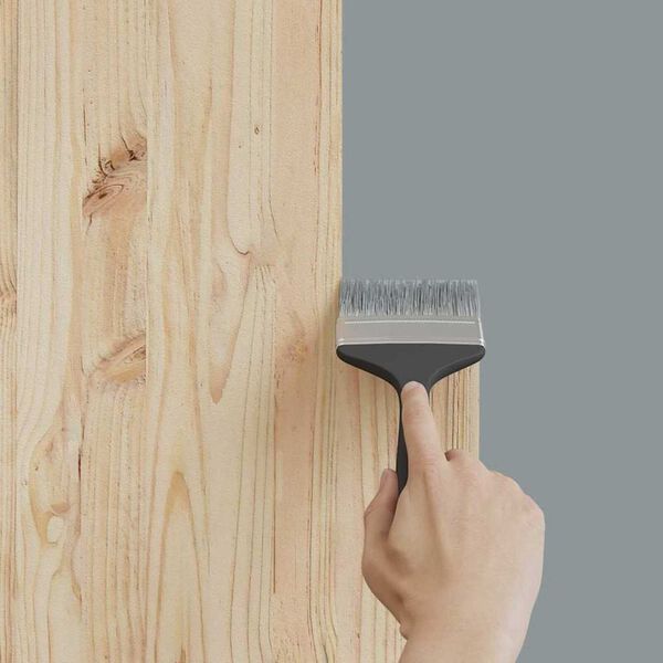 vidaXL Møbelmaling Grå 10 x 10 x 12,2 cm Veggdart