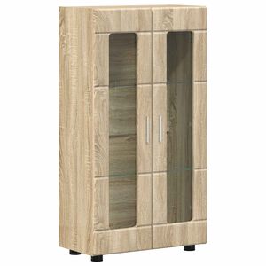 vidaXL Serviesskap FLORIN 55,5 x 29 x 100 cm Sonoma eik Konstruert tre