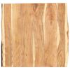 vidaXL Bordplate heltre akasie 58x(50-60)x3,8 cm