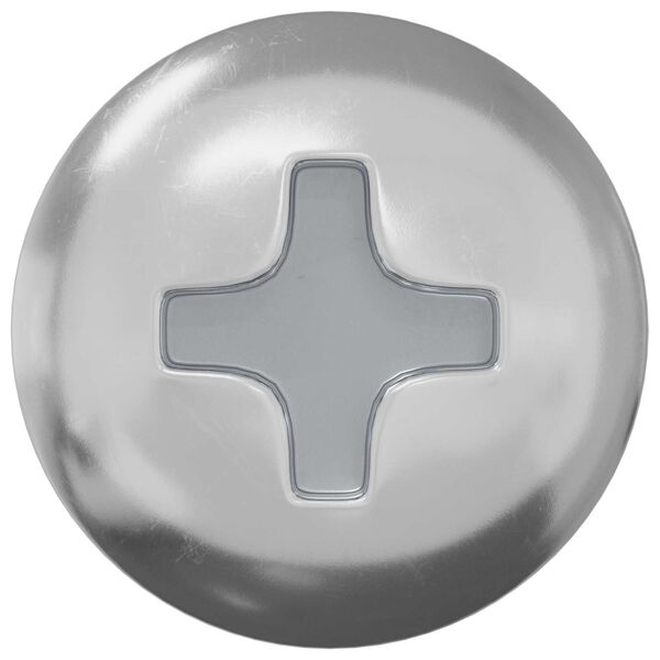 vidaXL Skrue 2 pcs s&oslash;lv M4 x 16 mm St&aring;l