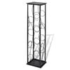 vidaXL Vinstativ for 8 flasker metall