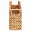 vidaXL Magasinkurver 2 pcs Naturlig 39 x 14 x 25 cm Vannhyasint