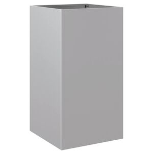 vidaXL Plantekasse s&oslash;lv 42x38x75 cm rustfritt st&aring;l