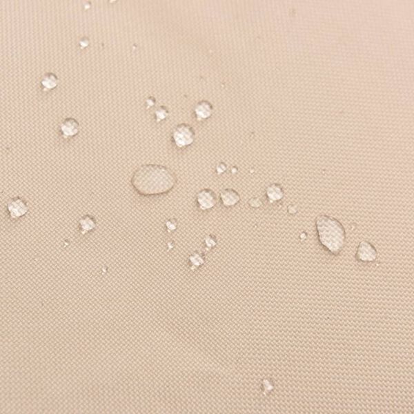 vidaXL Hagem&oslash;beltrekk beige &Oslash; 183x71 cm 600D oxford