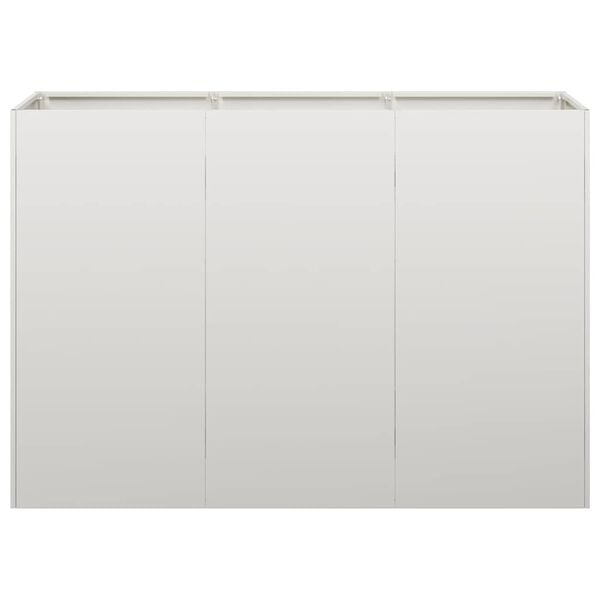 vidaXL Plantekasse 120x40x80 cm rustfritt st&aring;l
