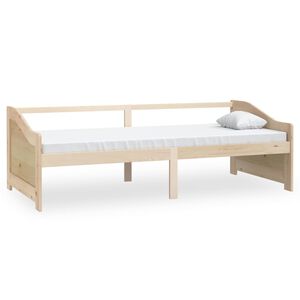vidaXL Dagseng 3 seter heltre furu 90x200 cm