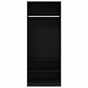 vidaXL Garderobeskap Artisan Eik 80 x 50 x 200 cm Konstruert tre