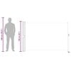 vidaXL Uttrekkbar sidemarkise 160x300 cm brun