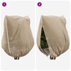 vidaXL Frostbeskyttelse Plantefleece Dekker 3 pcs Beige 3,5 x 3,93 m