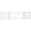 vidaXL Magnetisk tavle sammenleggbar 200x40x1,7 cm aluminium