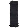 vidaXL B&aring;tsnor 2 mm 6 m Svart Polyester