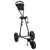 vidaXL Golf Trolley Svart 95 x 60 x 130 cm Jern