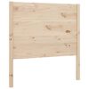 vidaXL Sengegavl 96x4x100 cm heltre furu