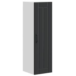 vidaXL Kj&oslash;kkenskap Svart 30 x 31 x 100 cm Konstruert tre