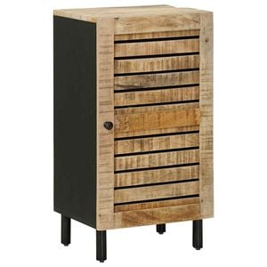 vidaXL Oppbevaringsskap Naturlig 40 x 33 x 75 cm Massiv mango tre