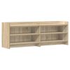 vidaXL TV-skap 135 x 33 x 47 cm Sonoma eik Konstruert tre