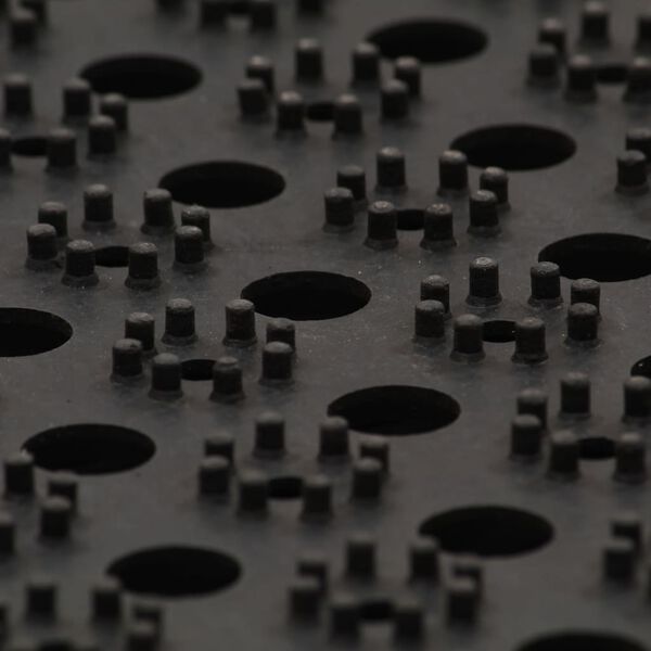 vidaXL Gummimatter 5 stk 16 mm 40x60 cm